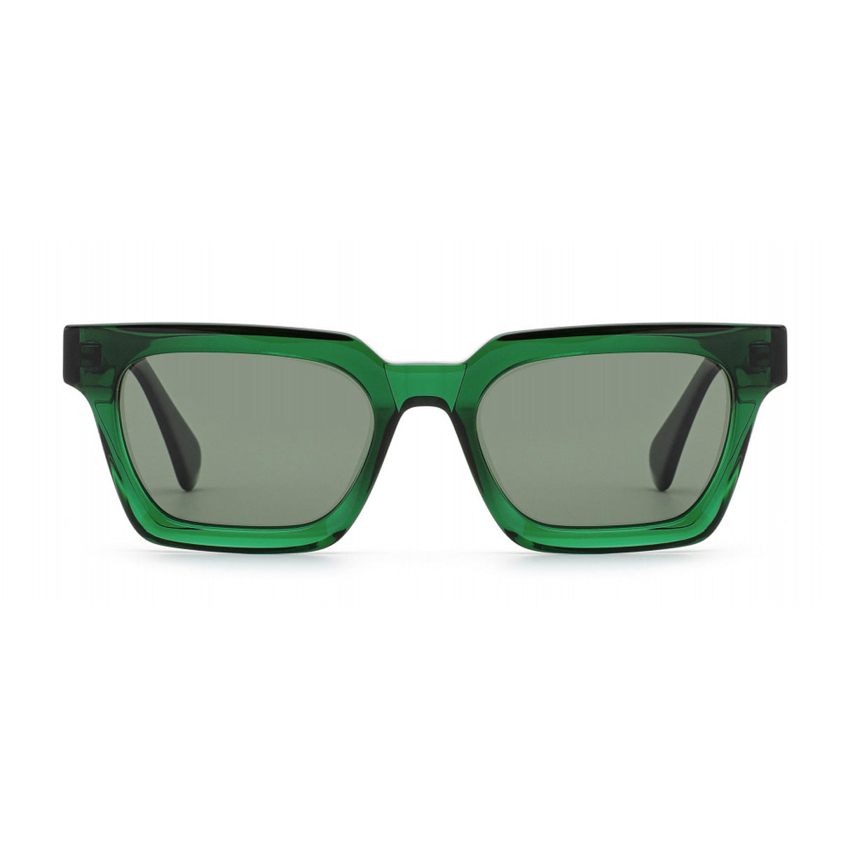 Damen stylische Sonnenbrille mit modernem Kunststoffrahmen Brehn