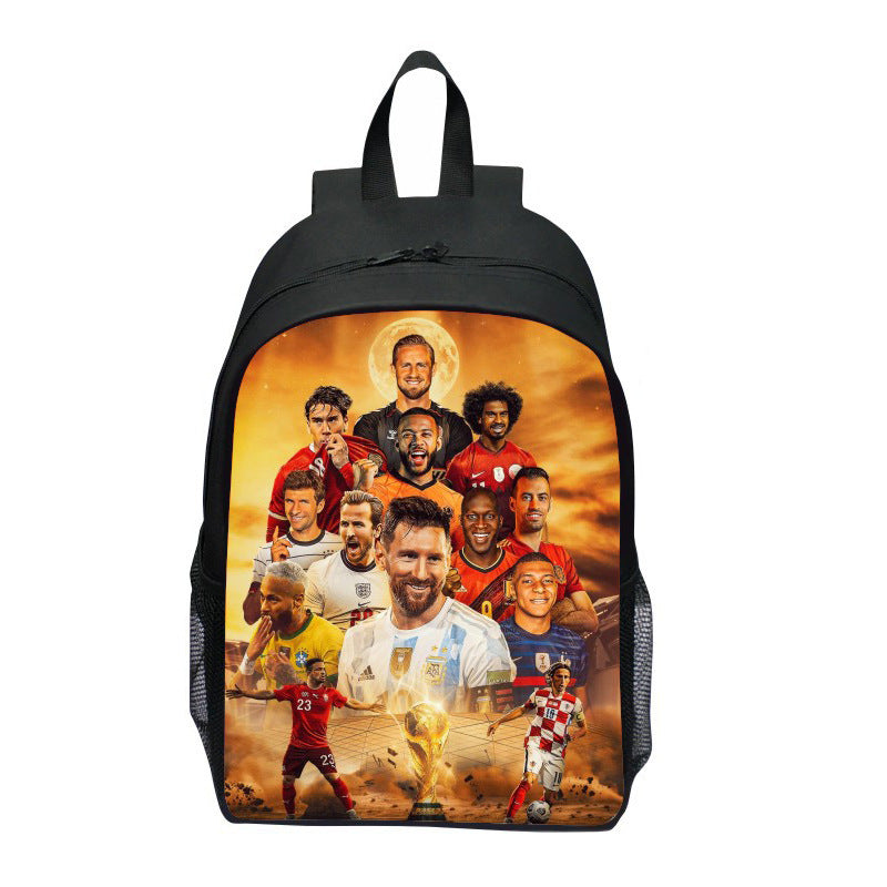 Sportlicher Rucksack mit Wm-Trophäe Design Brehn