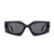 Damen stylish quadratische Sonnenbrille mit innovativem Design und polarisierten Gläsern Brehn