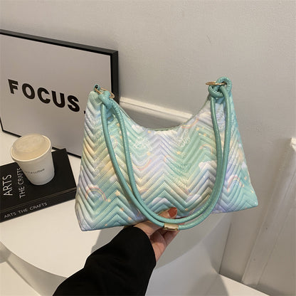 Gepolsterte Hobo-Tasche