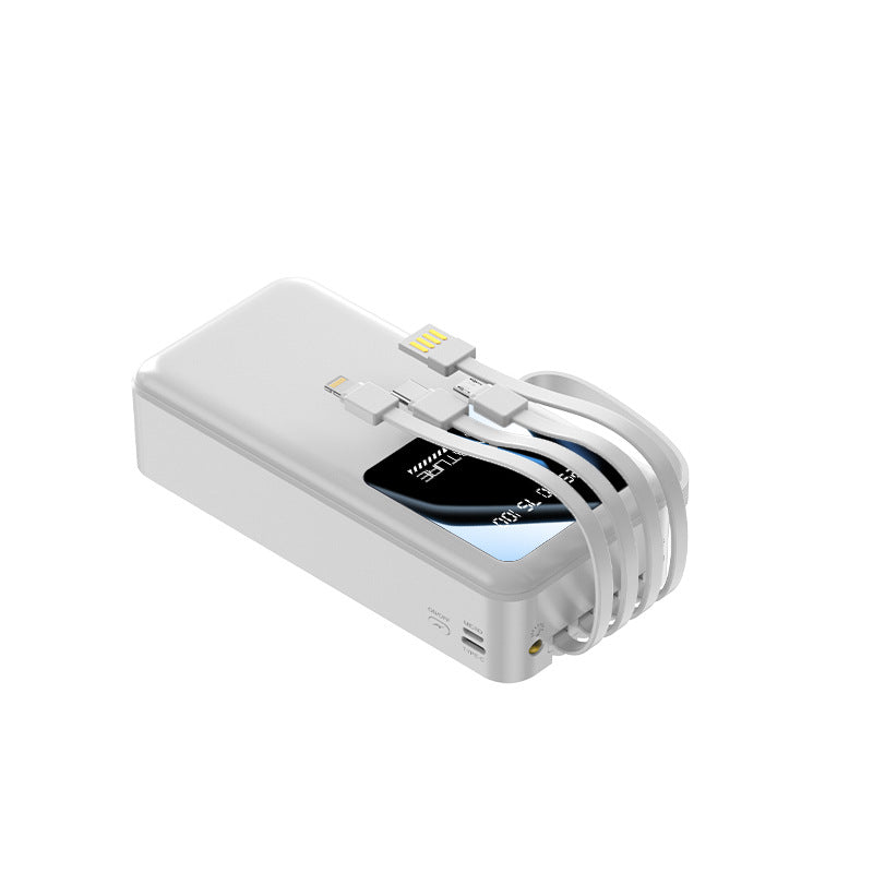 Tragbare Powerbank mit intelligenter Energieanzeige und mehreren USB-Anschlüssen Brehn