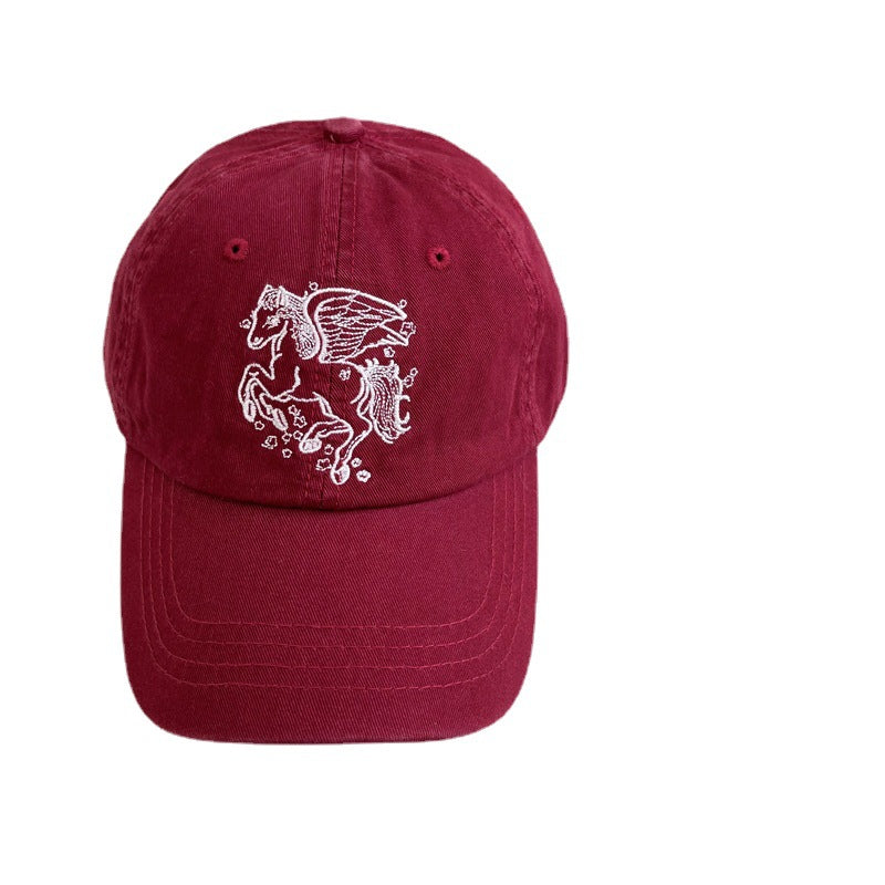 Frauen Bestickte Pegasus Baseballmütze Brehn