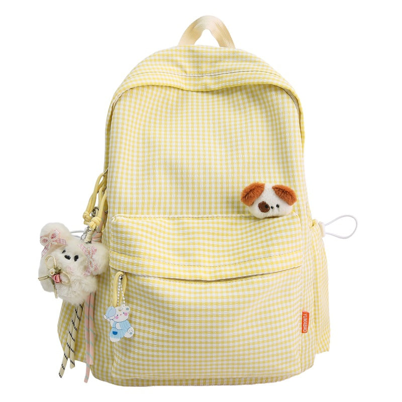 Niedlicher Rucksack mit Charakterverzierung
