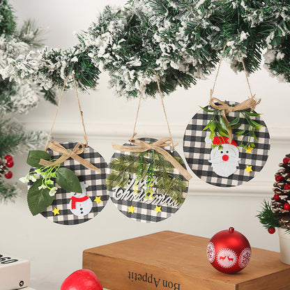 Dekorative Weihnachtsanhänger mit Schneemann-Motiv Brehn