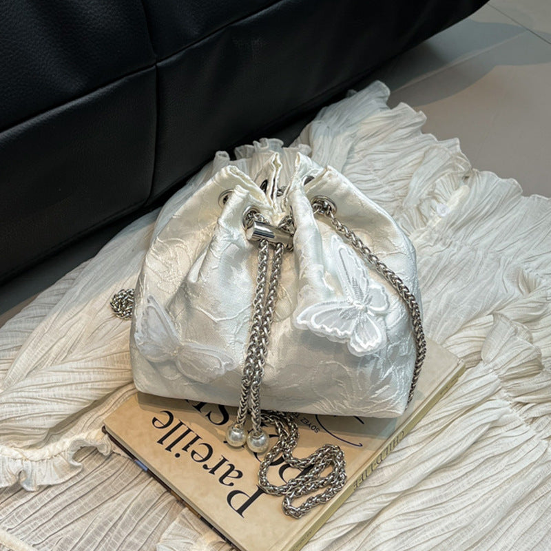 Schmetterling Verziertes Abend Zugtasche
