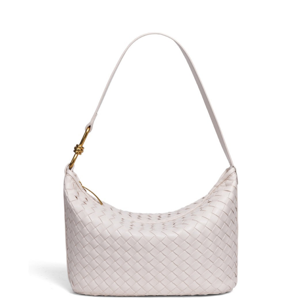Woven Leather Hobo Bag Brehn