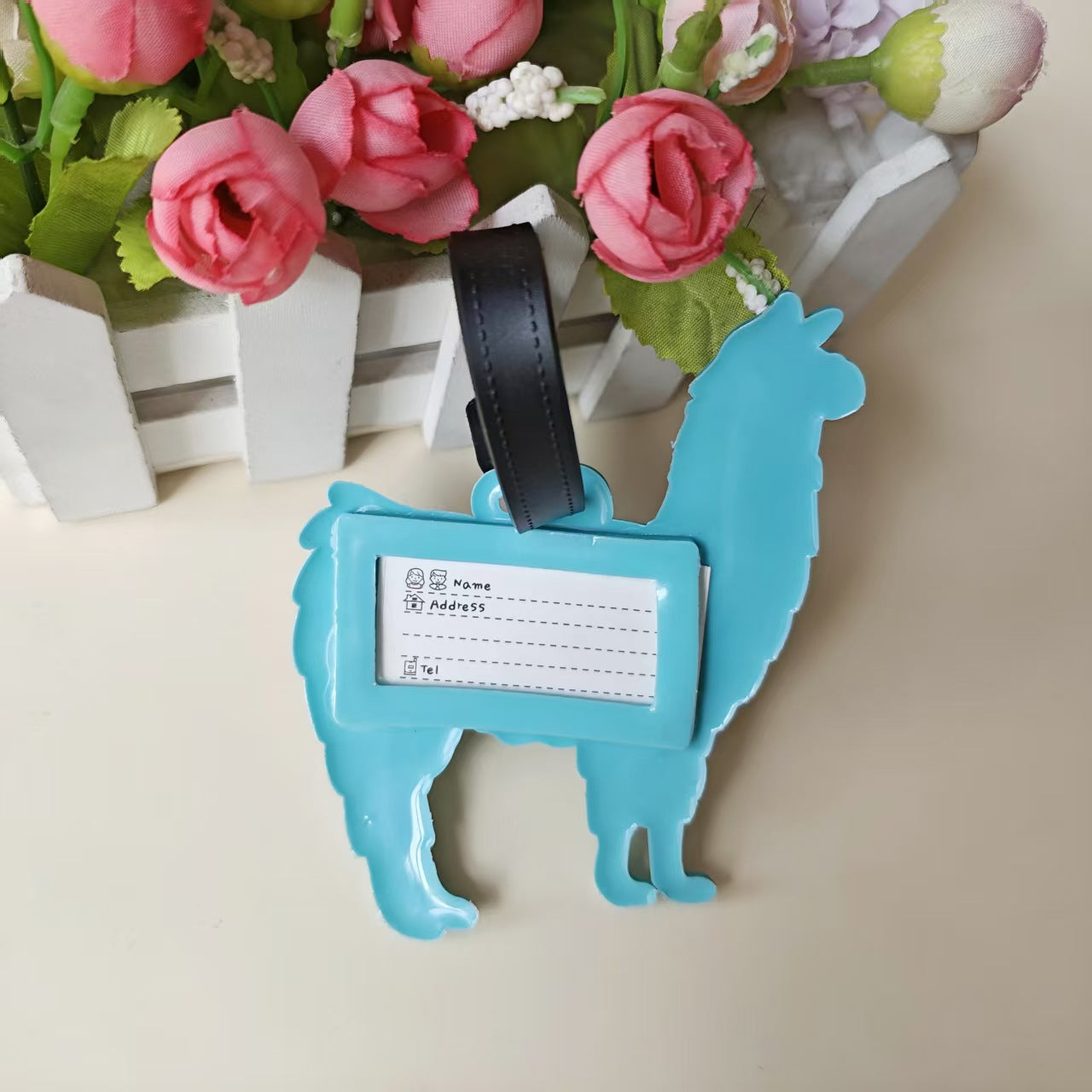 Unisex Cartoon Dog Gepäckanhänger Brehn