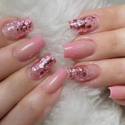 Elegante Ombre-Nagelverlängerungen Brehn