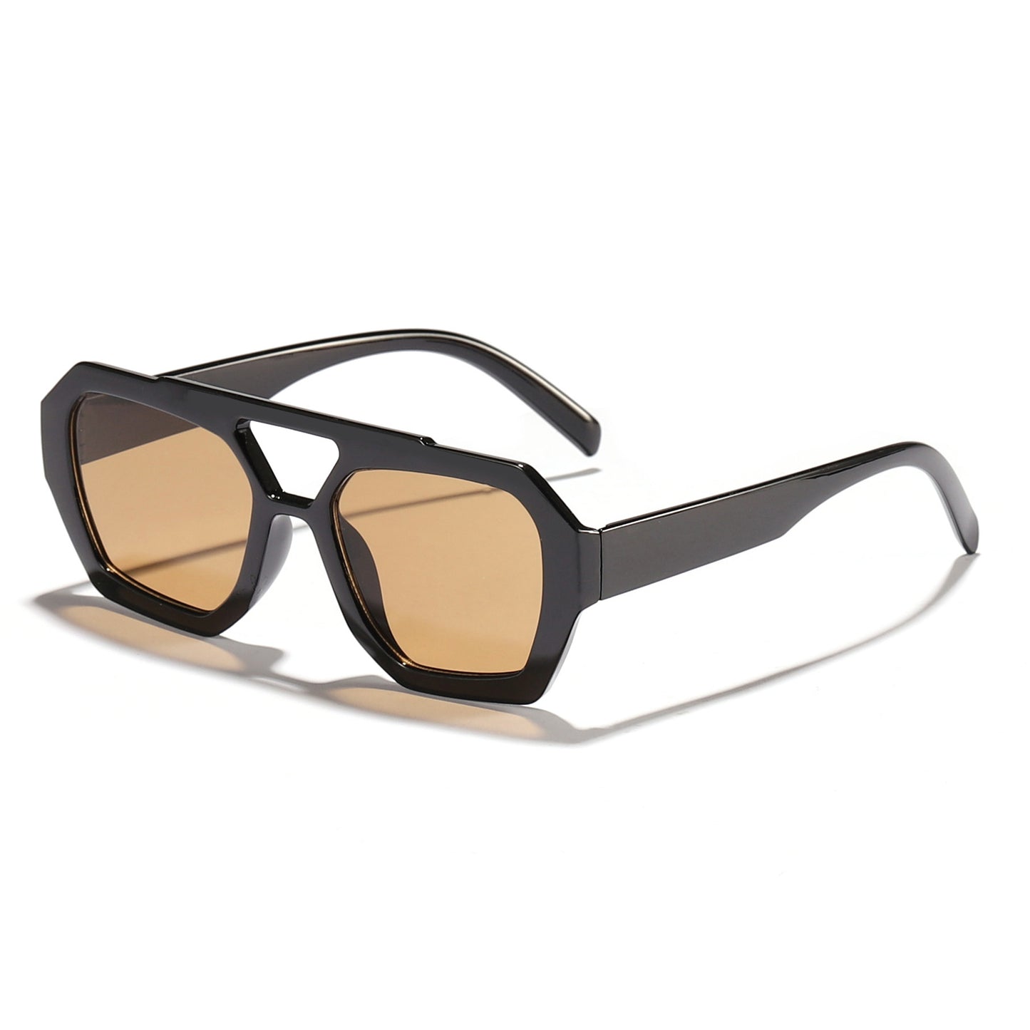 Damen modische Sonnenbrille im exklusiven Octagon-Design Brehn