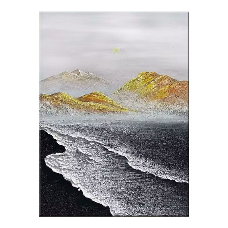 Texturierte Landschaft Leinwand Kunst
