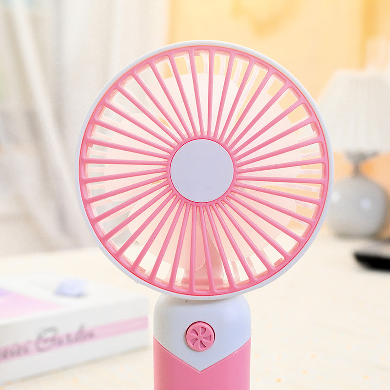 Damen Tragbarer Handventilator mit flexiblem Ständer und leistungsstarkem Akku Brehn
