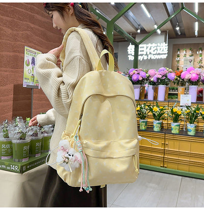 Süßer Blumenmuster Rucksack Brehn
