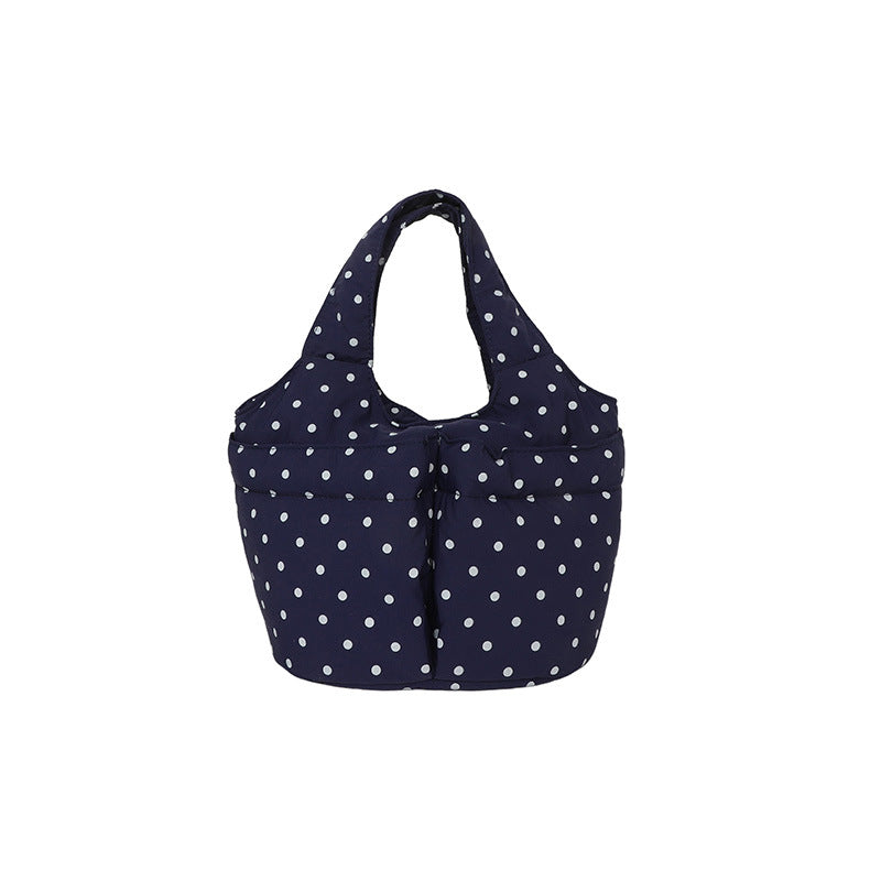 Gepolsterte Punkten Utility Tote