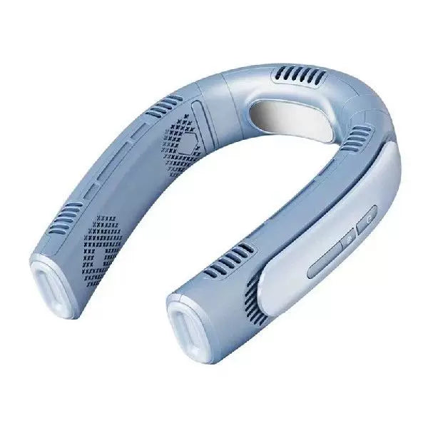 Unisex Einheitsgröße tragbarer wiederaufladbarer bladeless Halsventilator mit einstellbarem Luftstrom und leisem bürstenlosem Motor Brehn