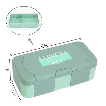 Stilvolle Mehrfach-Sektionen Lunchbox