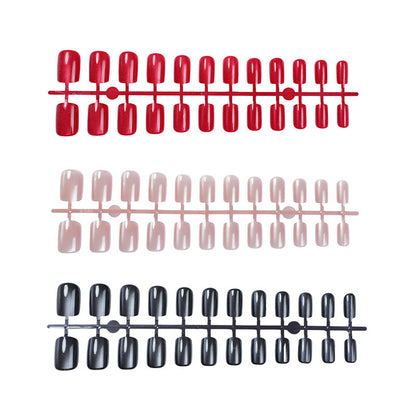 Elegantes Press-On Nail Art Set mit glitzernden Designs Brehn