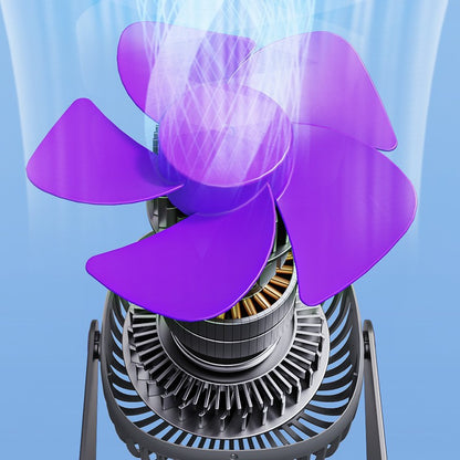 Damen tragbarer Schreibtischventilator mit mehrfach einstellbarem Neigungswinkel Brehn
