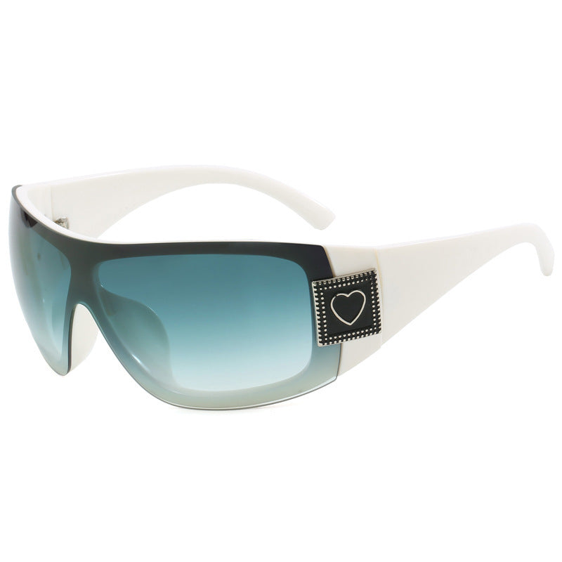 Damen Sportliche Sonnenbrille mit modernem Design Brehn