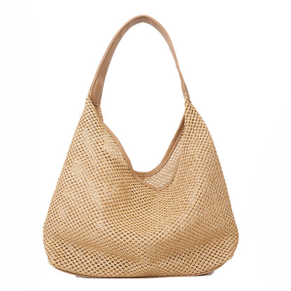 Handgefertigte Gewebte Strandtasche
