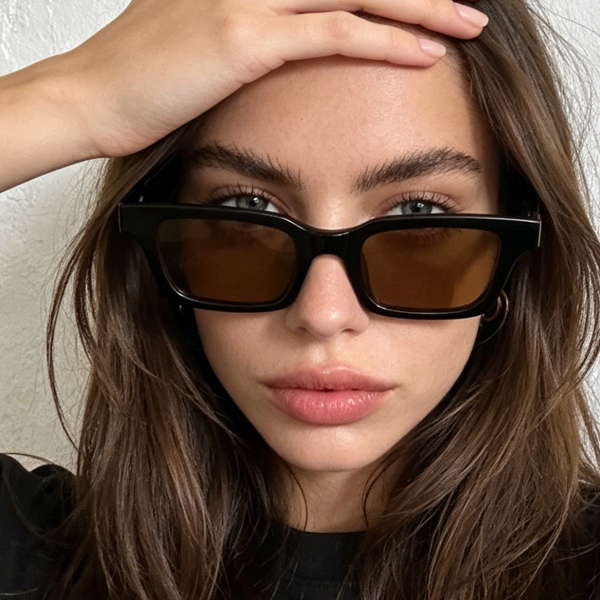 Damen stilvolle Sonnenbrille im urbanen Design Brehn