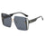 Damen Oversized Glamour Sonnenbrille Brehn