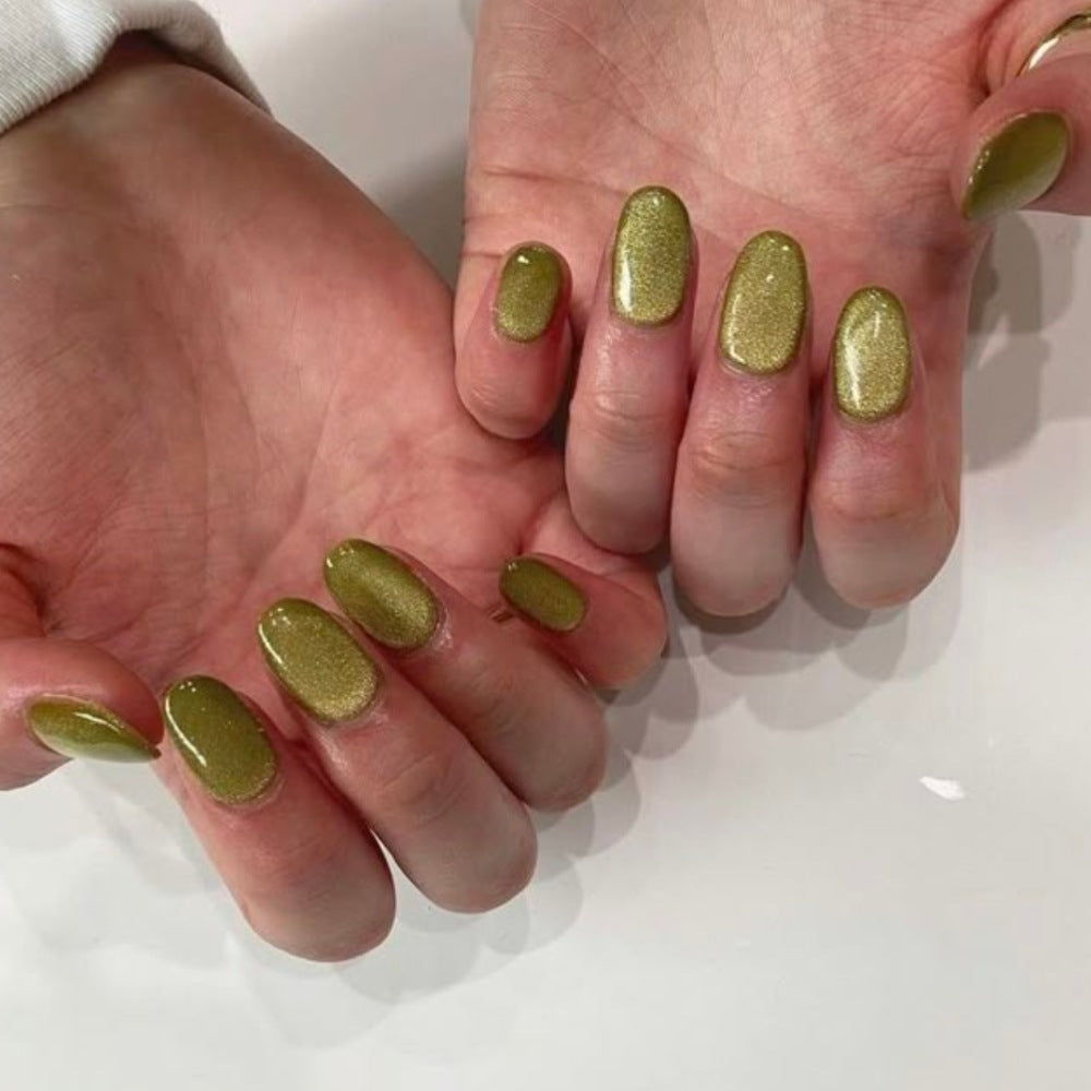 Sparkling Press-On Nail Set Brehn