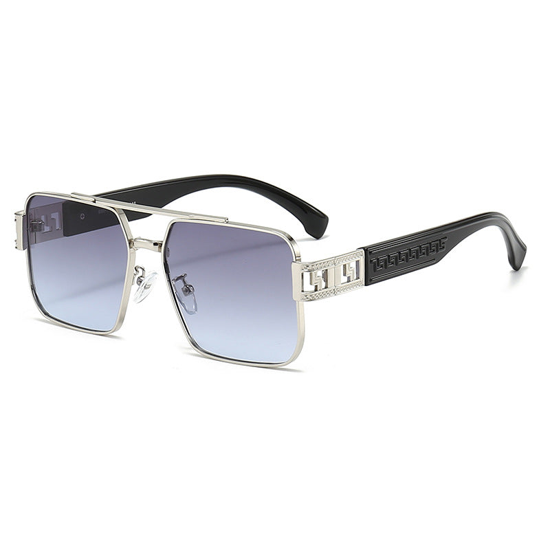 Damen quadratische Sonnenbrille mit ergonomischem Gestell und UV-Schutz Brehn