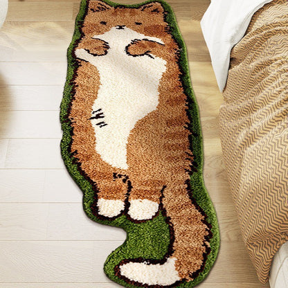 Niedliche katzenmotivierte Fußmatte