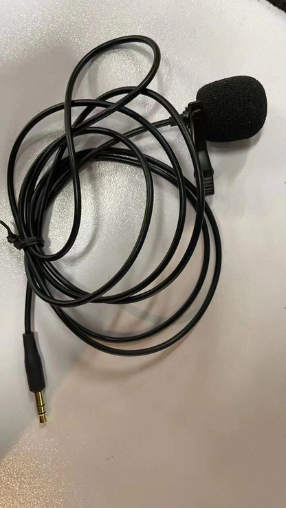 Lavalier-Mikrofon mit Flexibler Klemme Brehn
