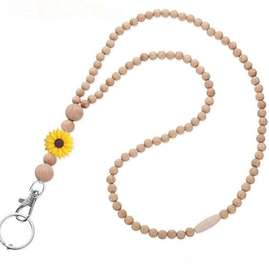 Dekorative Perlen Schlüsselbund Lanyard Brehn