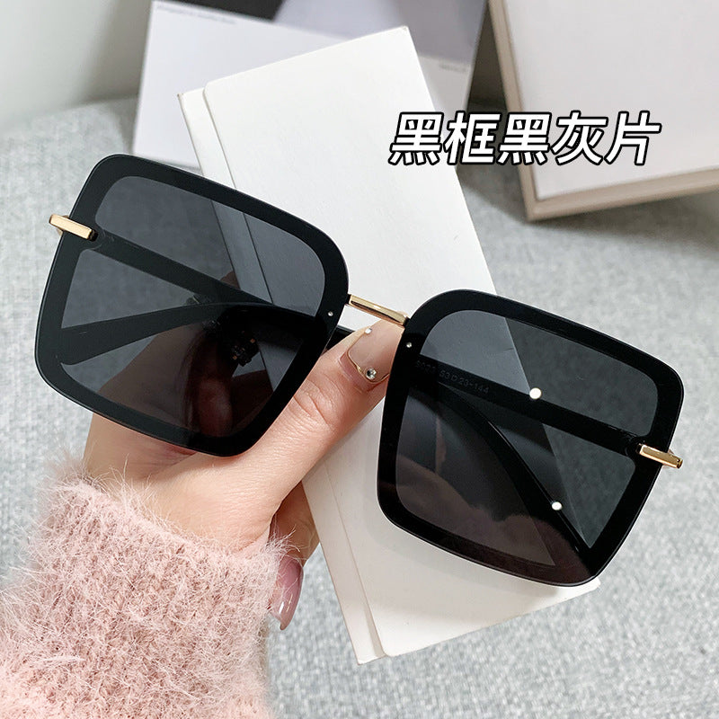 Damen trendige Sonnenbrille im modernen quadratischen Design Brehn