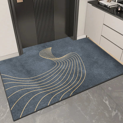Luxuriöse moderne Eingangsmatte