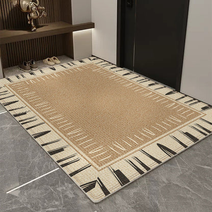 Stylische geometrische Musterbereichs-Matte