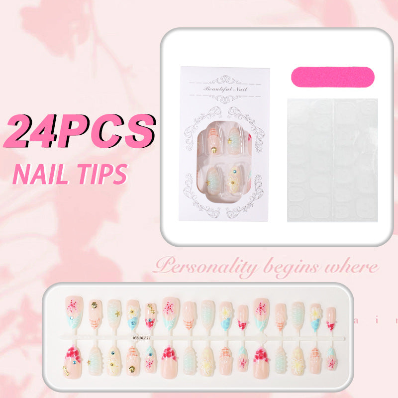 Kreatives Glitter-Nagelspitzen-Set Brehn