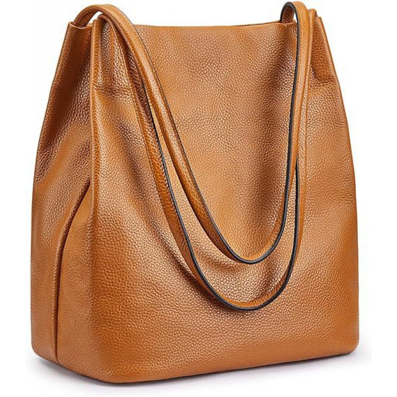 Stilvolle Leder-Hobo-Handtasche Brehn