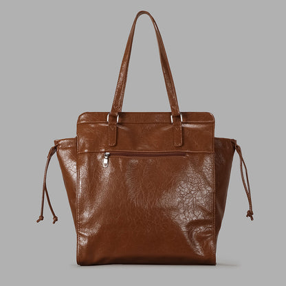 Luxuriöse Mehrfach-Taschen Leder Tote Bag