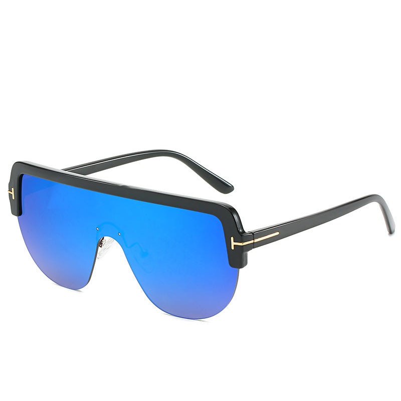 Zeitgenössische Voll-Rahmen Schildkröten-Sonnenbrille Brehn