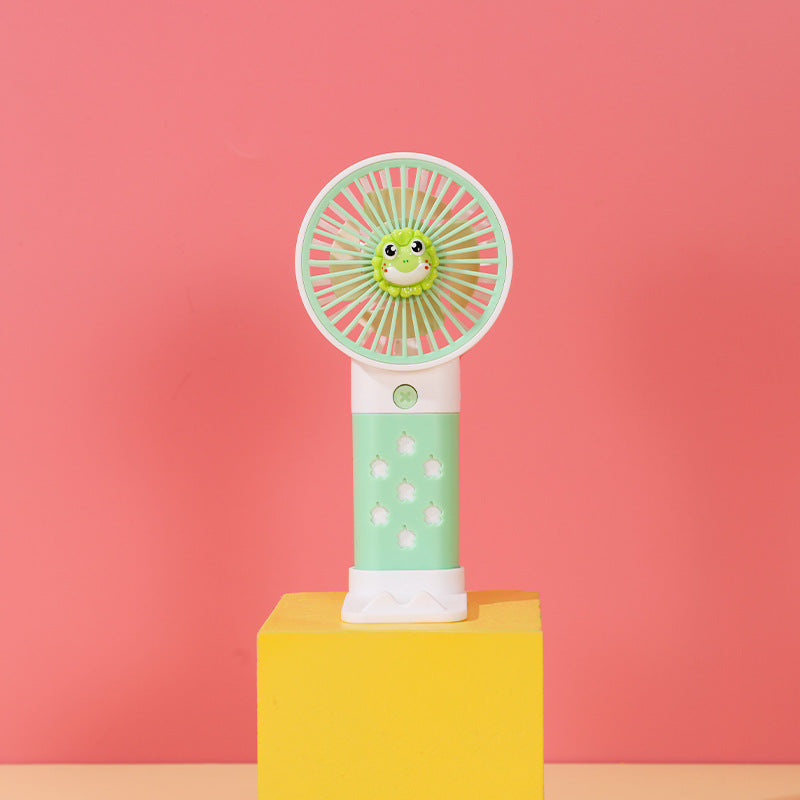 Damen Tragbarer Mini Handventilator mit niedlichem Kaninchenmotiv Brehn