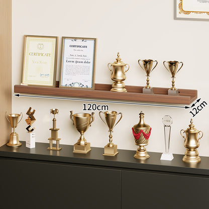 Wandmontierte Schwimmende Display-Regal Lackiertes Hochglanz-MDF