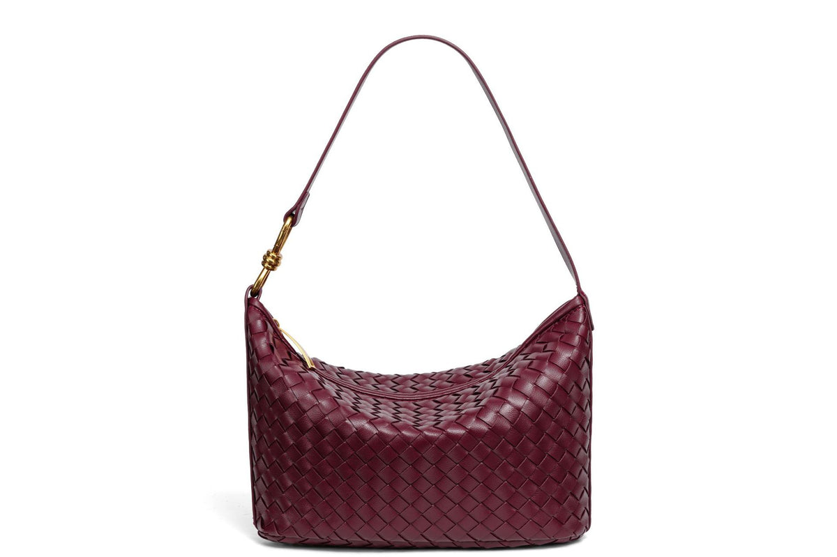 Woven Leather Hobo Bag Brehn