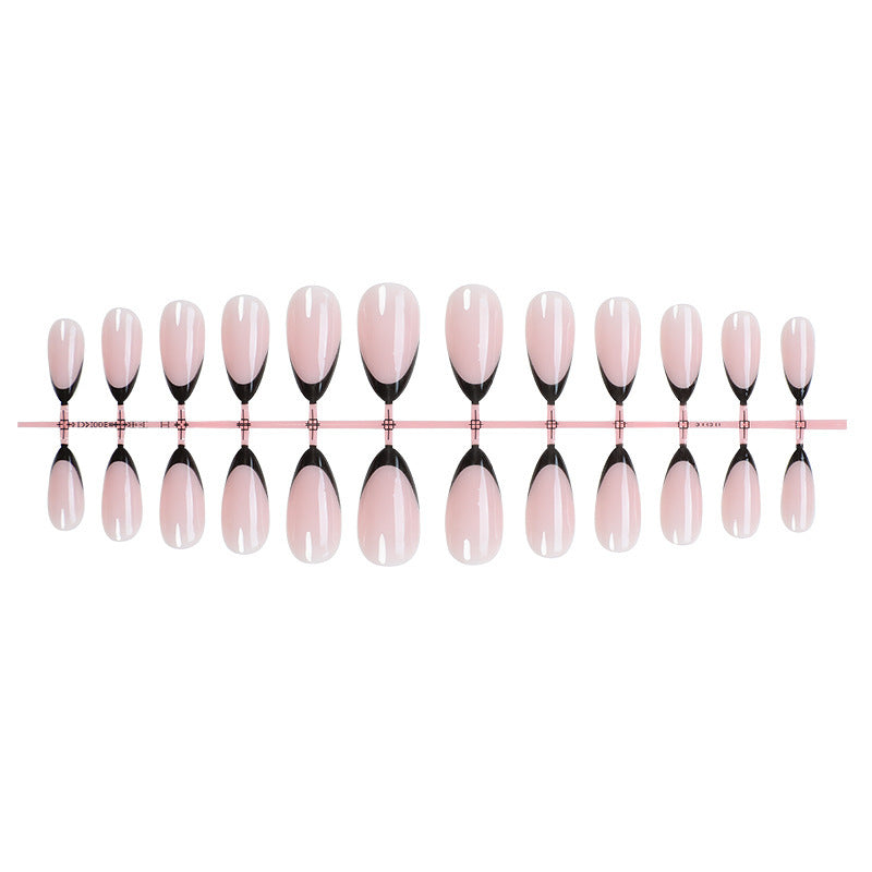 Elegantes spitzes Press-On-Nagelkunst-Set Brehn