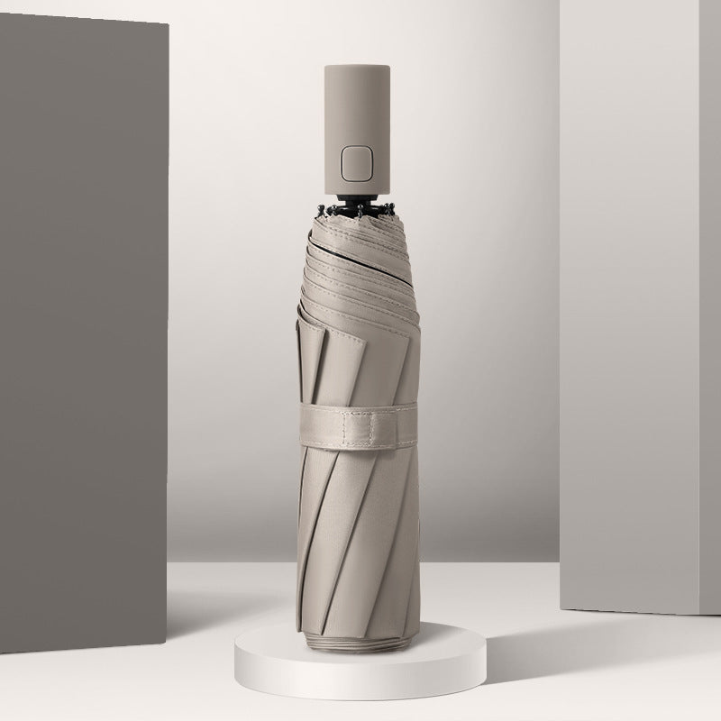 Damen Automatischer Faltregenschirm mit ultraleichtem Design Brehn