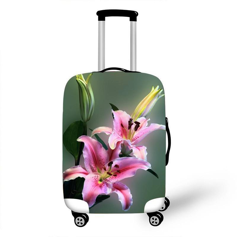 Damen Hartschalenreisekoffer mit floralem Design Brehn