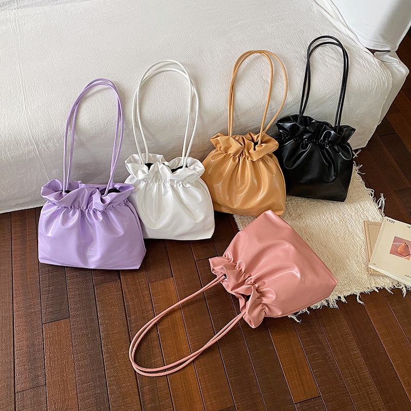 Funktionale Kordelzug-Handtasche
