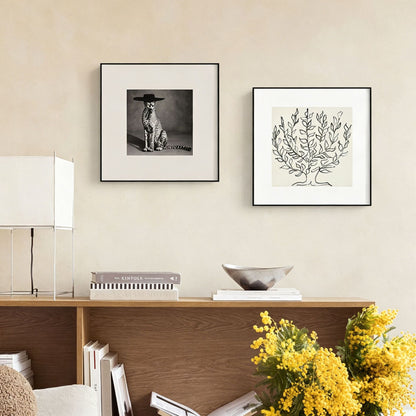 Elegante Wandkunst für Wohnräume