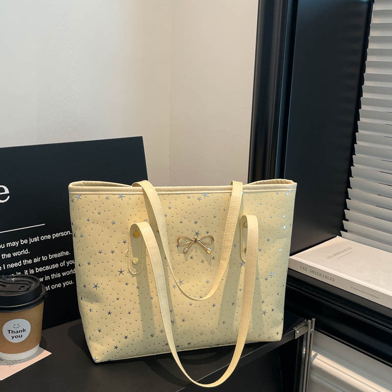 WoStylish Stern-Beschmückte Tote Bag Brehn