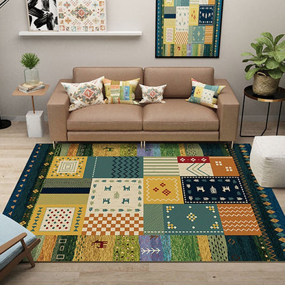 Dekorativer Patchwork-Teppich Brehn