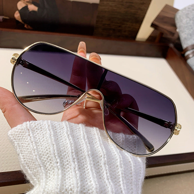 Damen oversized piloten Sonnenbrille Brehn