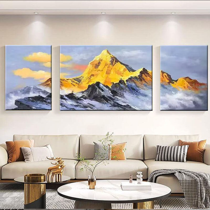 Majestätische Berglandschaft Leinwandkunst