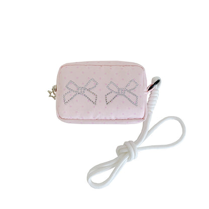 Dekorative Strass Mini-Handtasche
